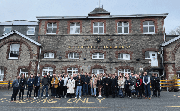 St Austell Brewery apprentices